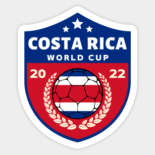 Costa Rica Futbol Sticker